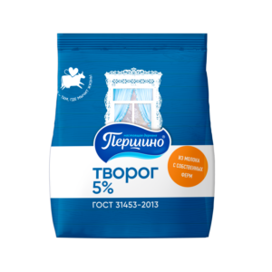 Творог Першино 5% 380 г.